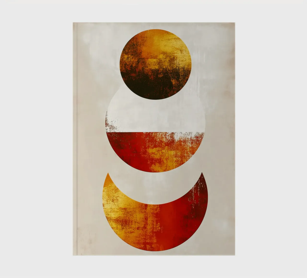 Abstraction no 3 notebook by Justyna Jaszke JBJart