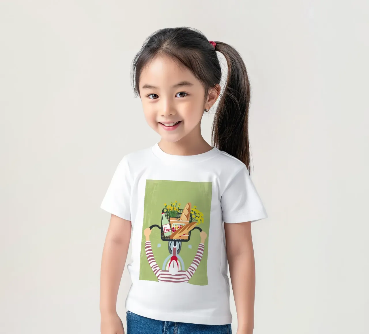 Bicycle Joy wand kids t-shirt by Haven Fantasy