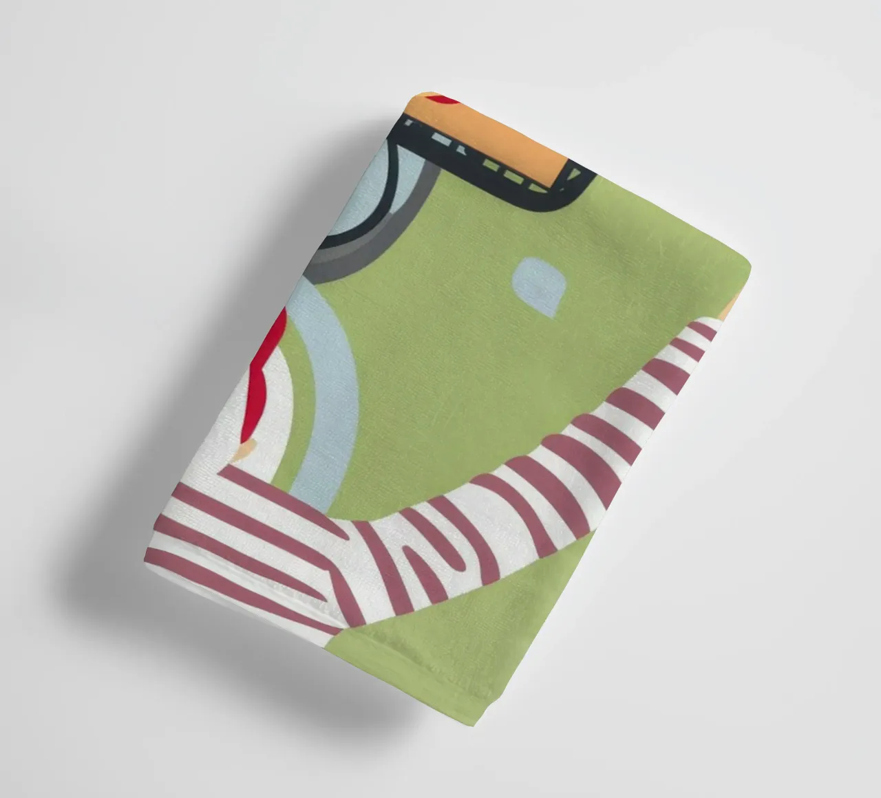 Baguette Bicycle Joy Handtuch von Haven Fantasy