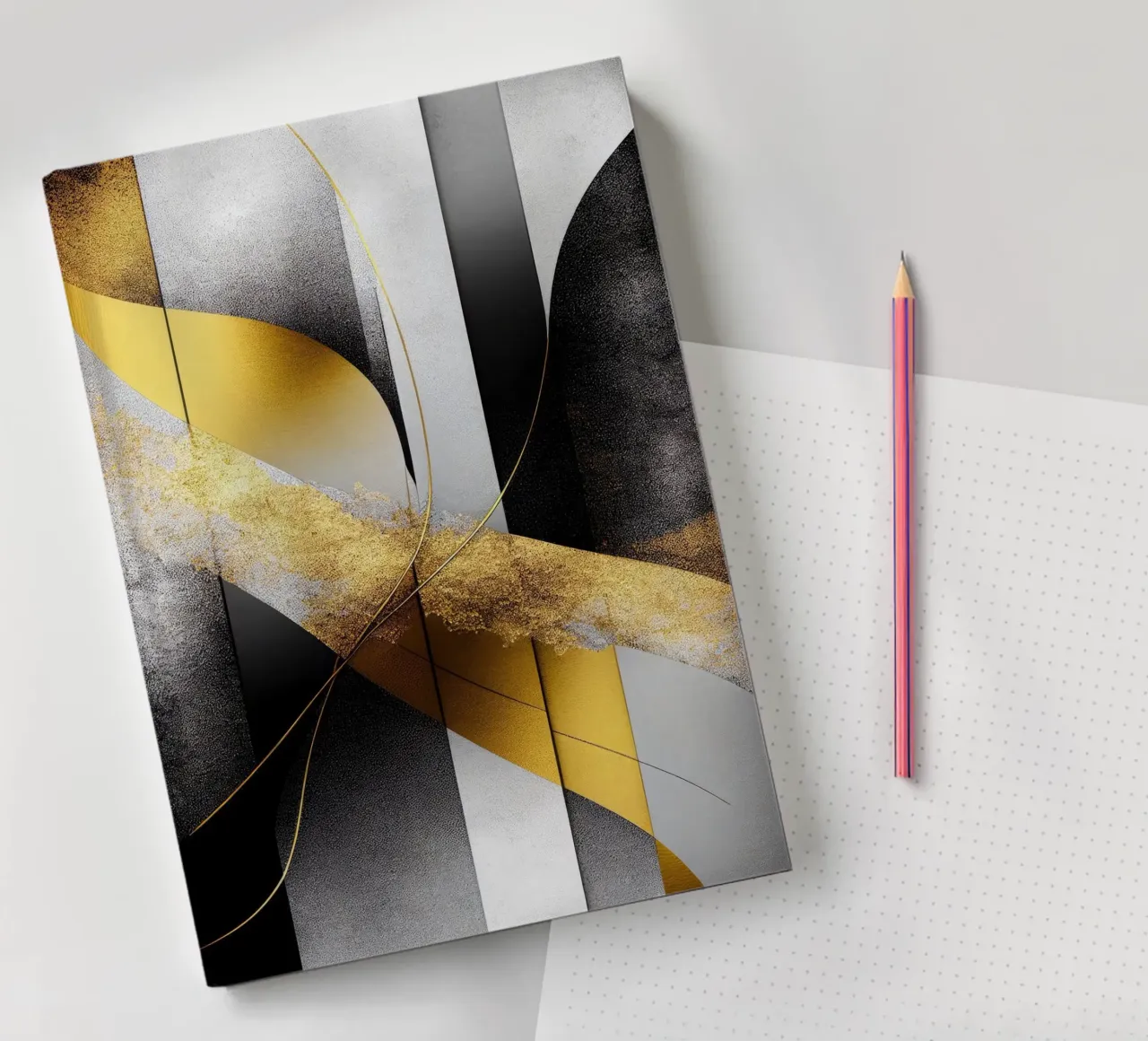 Art mural d'Imagine carnet de notes de Imagine