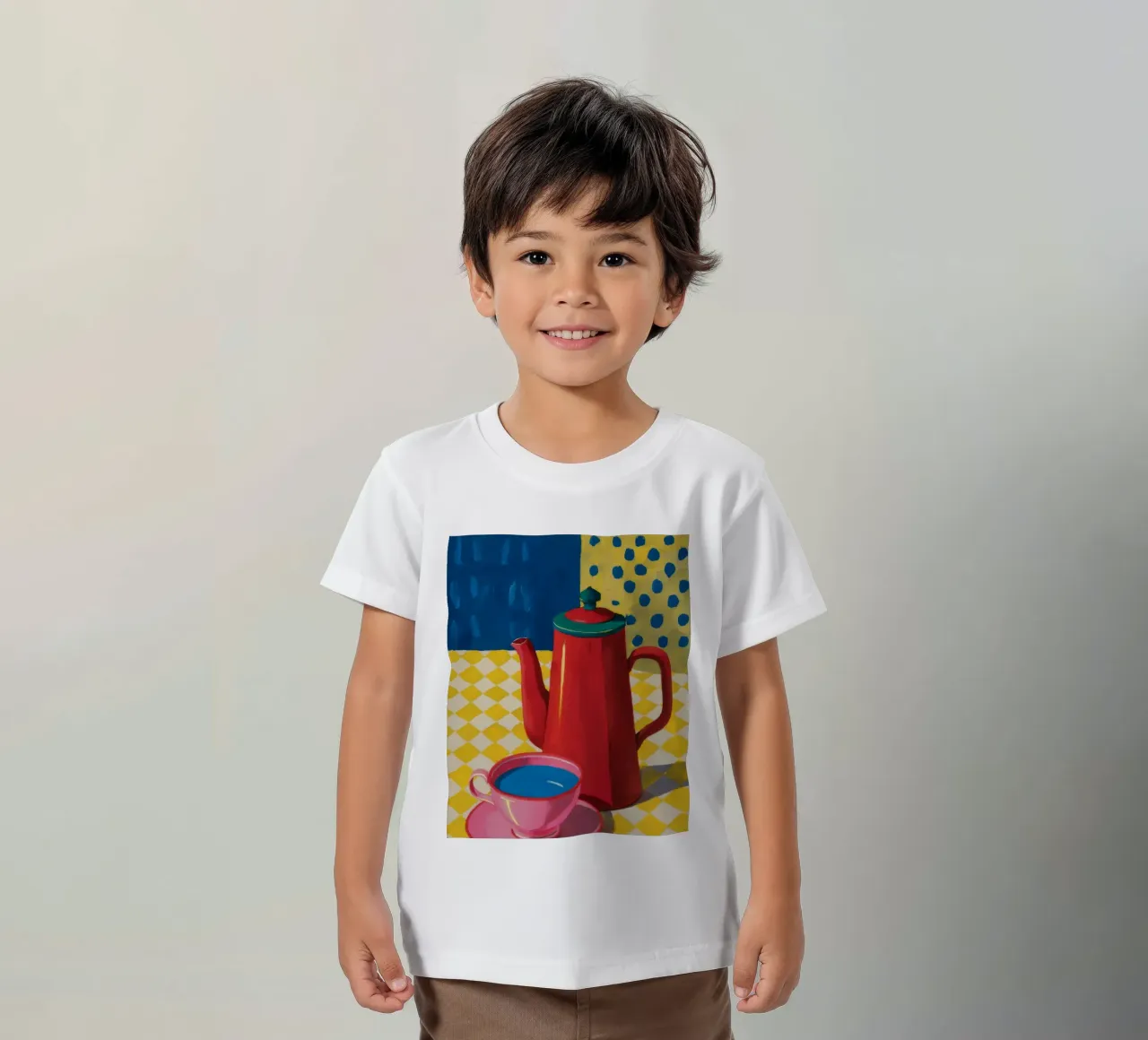 Ruby Coffee Moment t-shirt bambini da Dawn Light