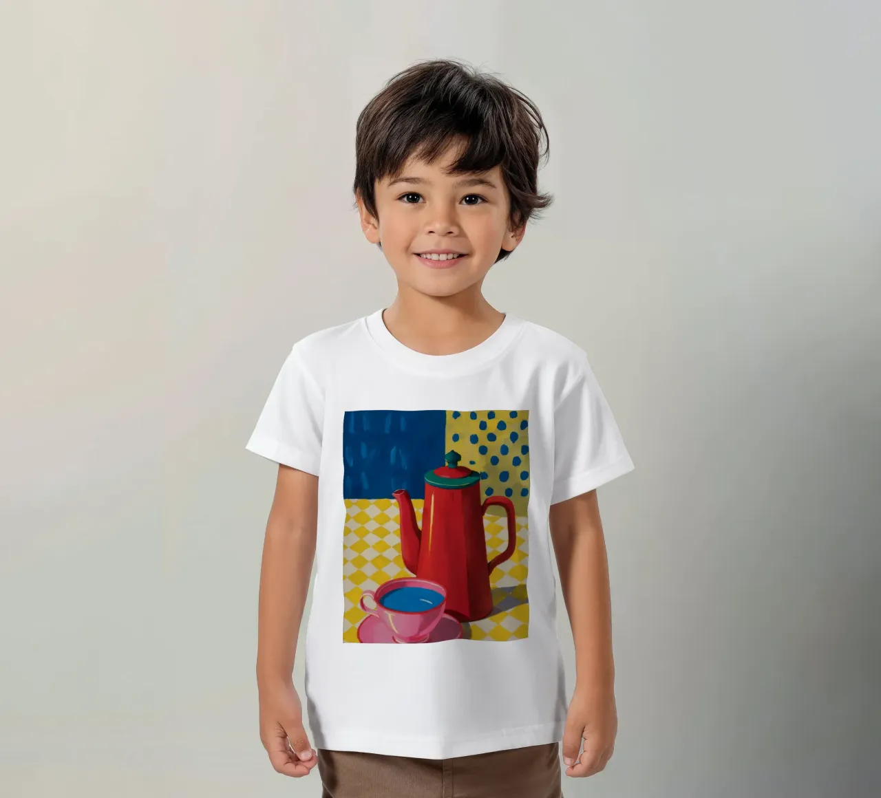 Ruby Coffee Moment t-shirt bambini da Dawn Light