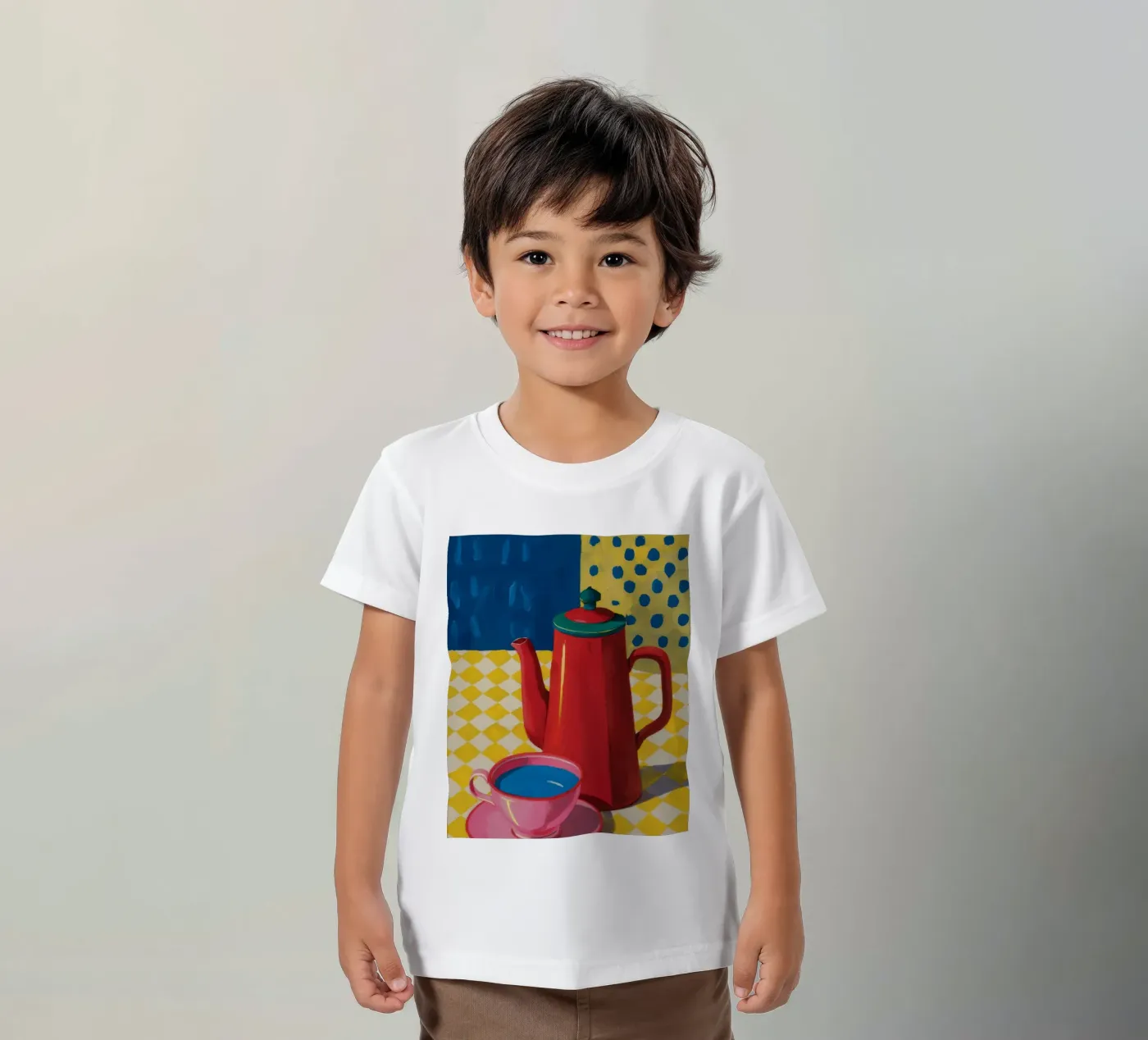 Ruby Coffee Moment kinder t-shirt van Dawn Light