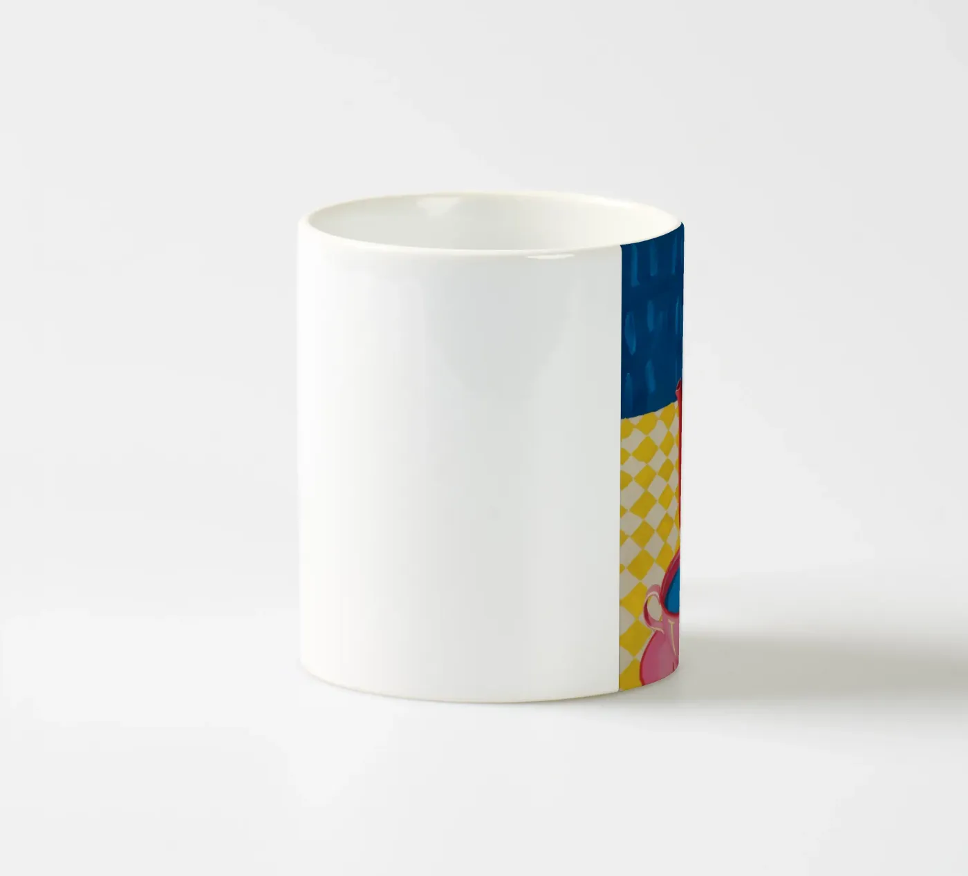 Ruby Coffee Moment ceramic mug by Dawn Light