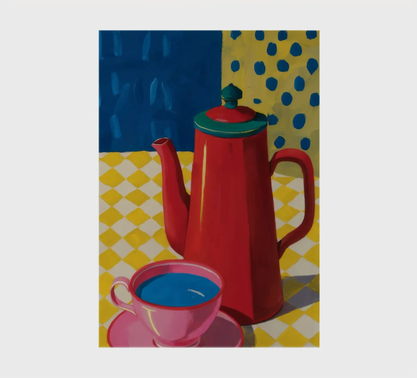 Ruby Coffee Moment notebook by Dawn Light