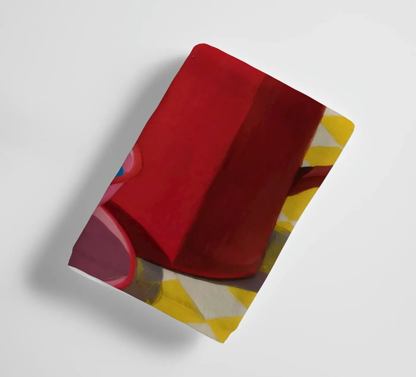 Ruby Coffee Moment towel by Dawn Light