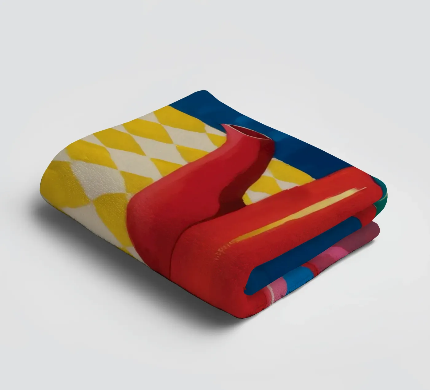 Ruby Coffee Moment towel by Dawn Light
