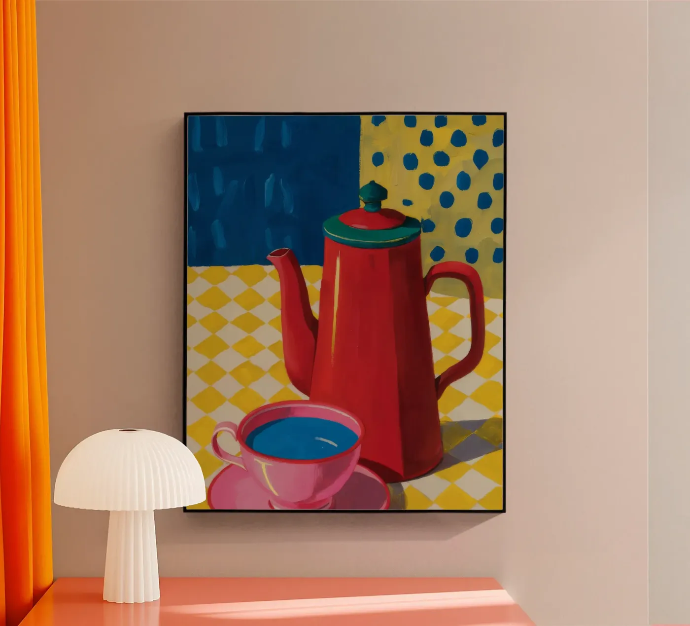 Ruby Coffee Moment plexiglas de Dawn Light