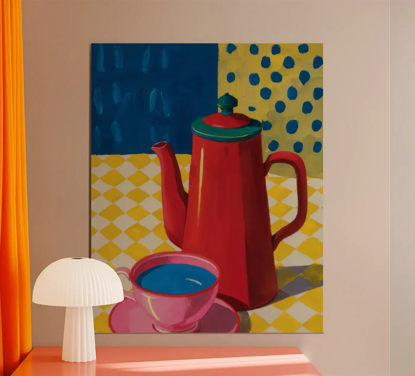 Ruby Coffee Moment poster de Dawn Light