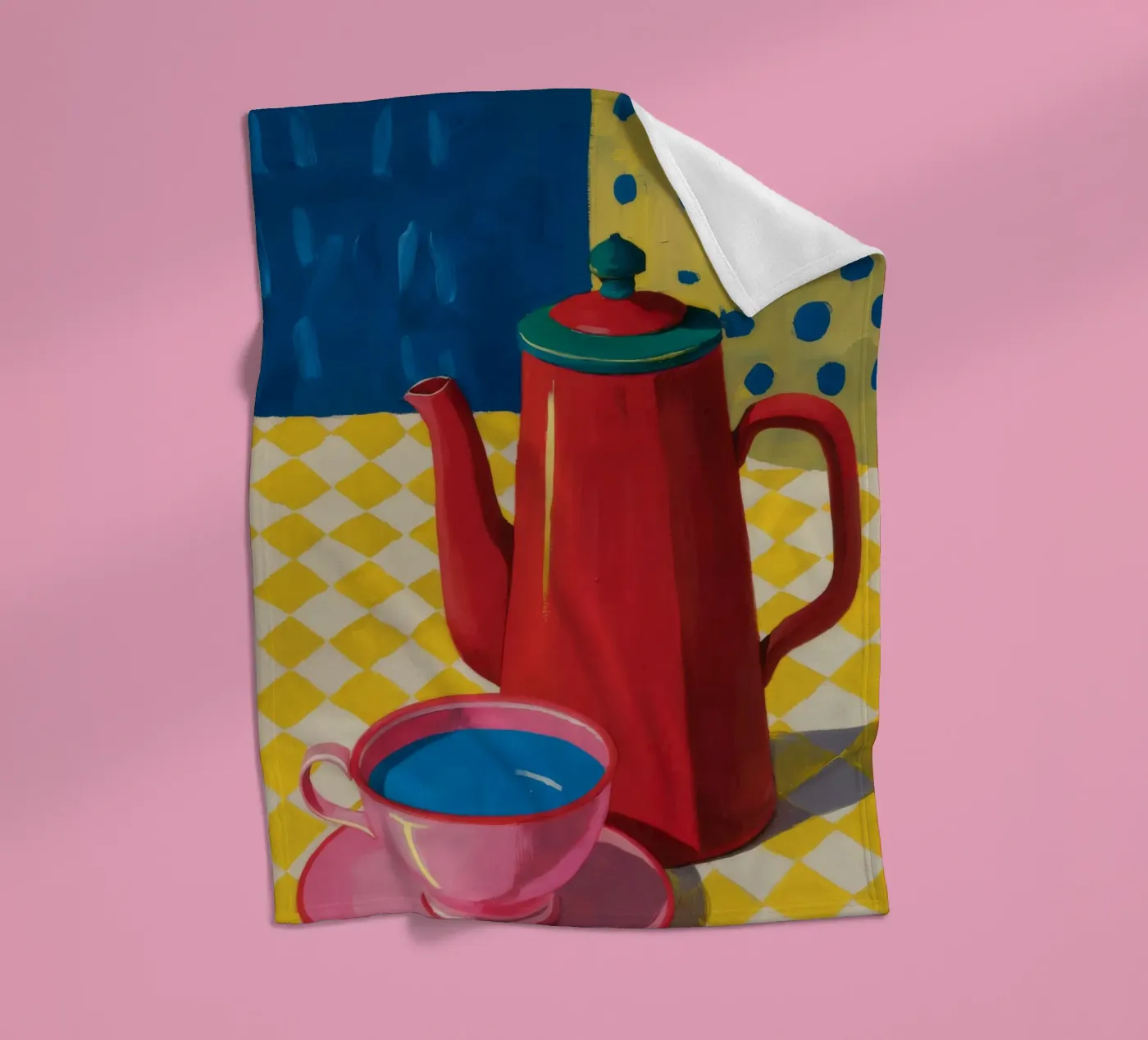 Robijn koffie moment fleecedeken van Dawn Light