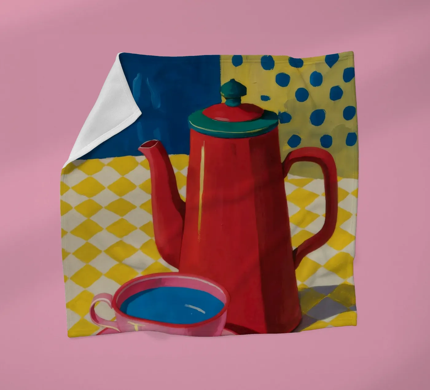 Robijn koffie moment fleecedeken van Dawn Light