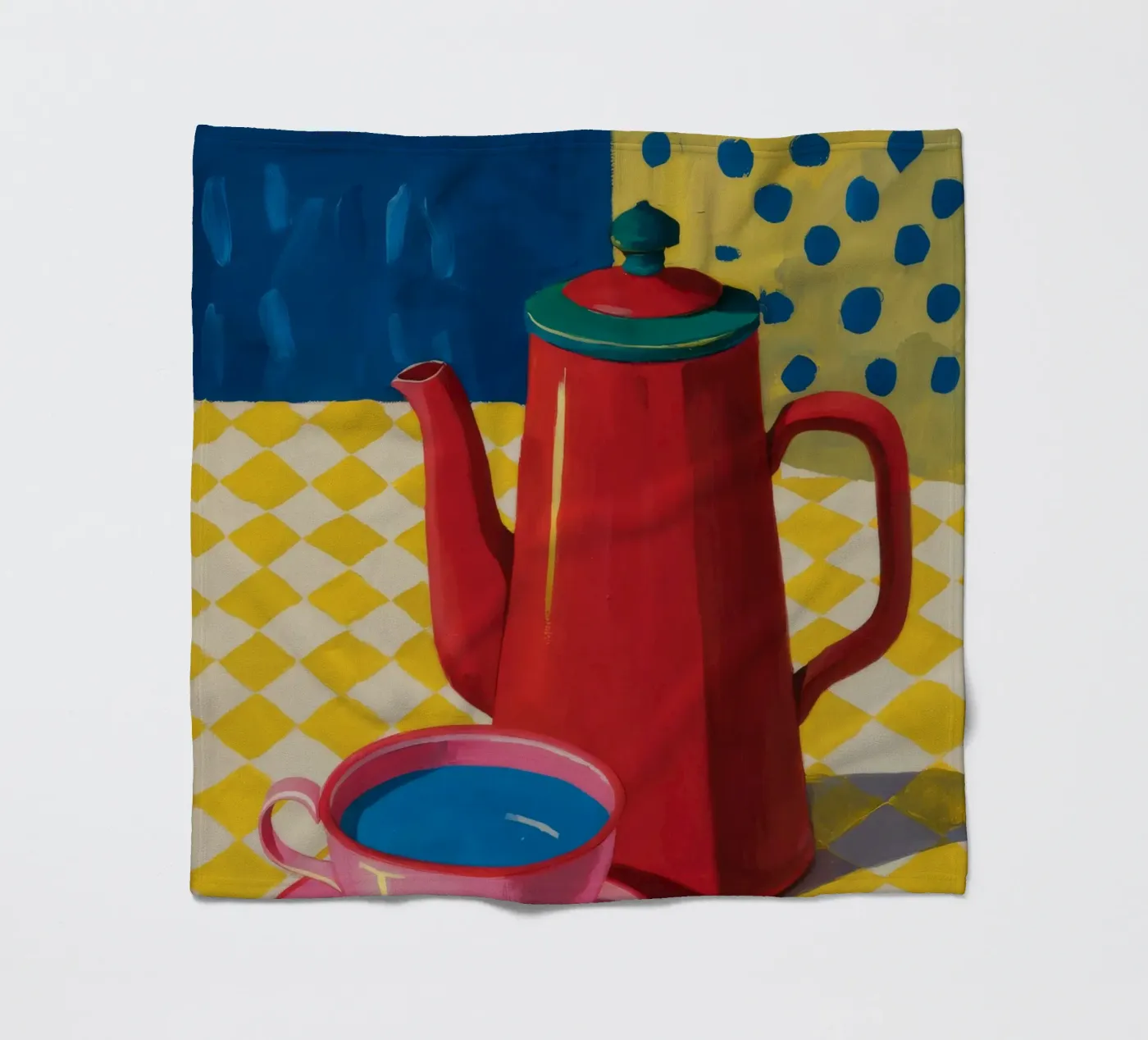 Robijn koffie moment fleecedeken van Dawn Light
