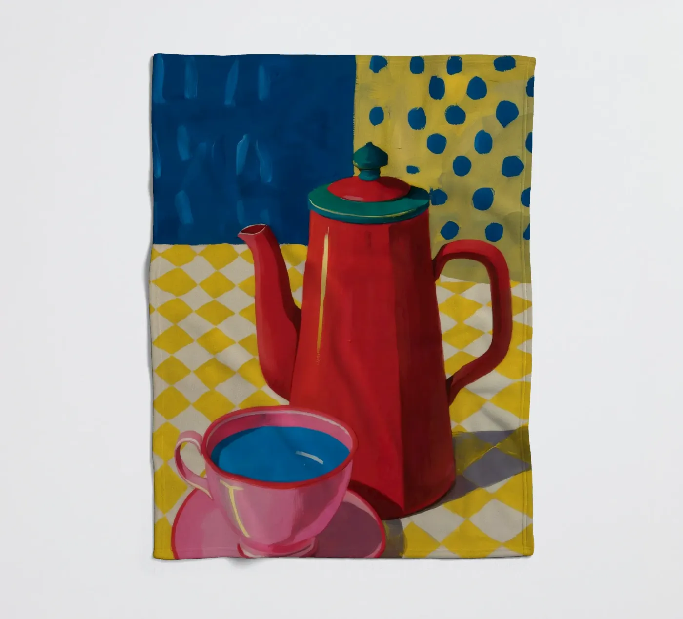 Ruby Coffee Moment fleecedeken van Dawn Light