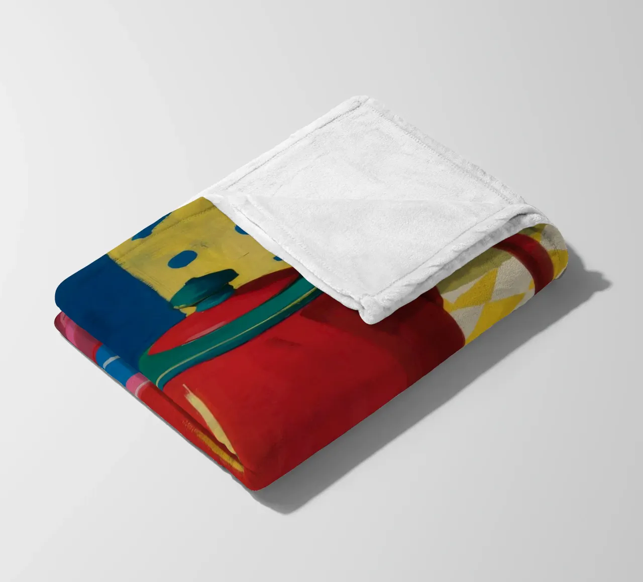 Rubinroter Kaffeemoment Fleecedecke von Dawn Light