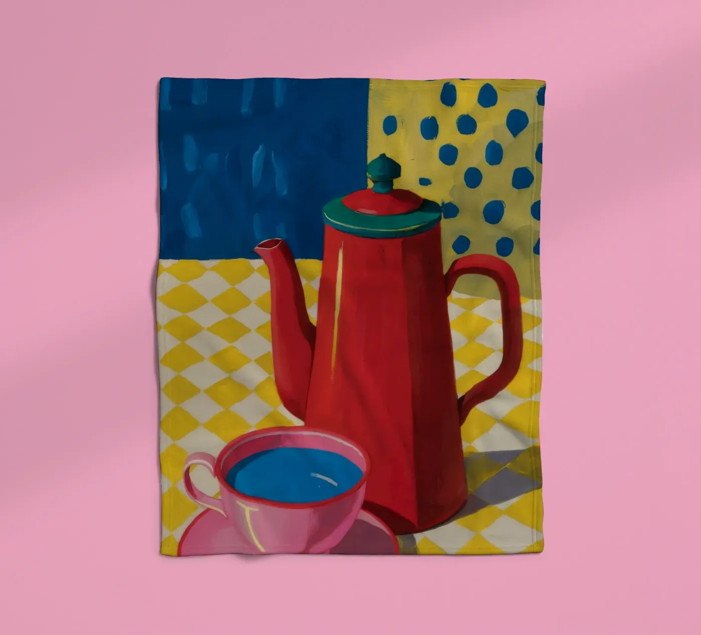 Ruby Coffee Moment fleecedeken van Dawn Light