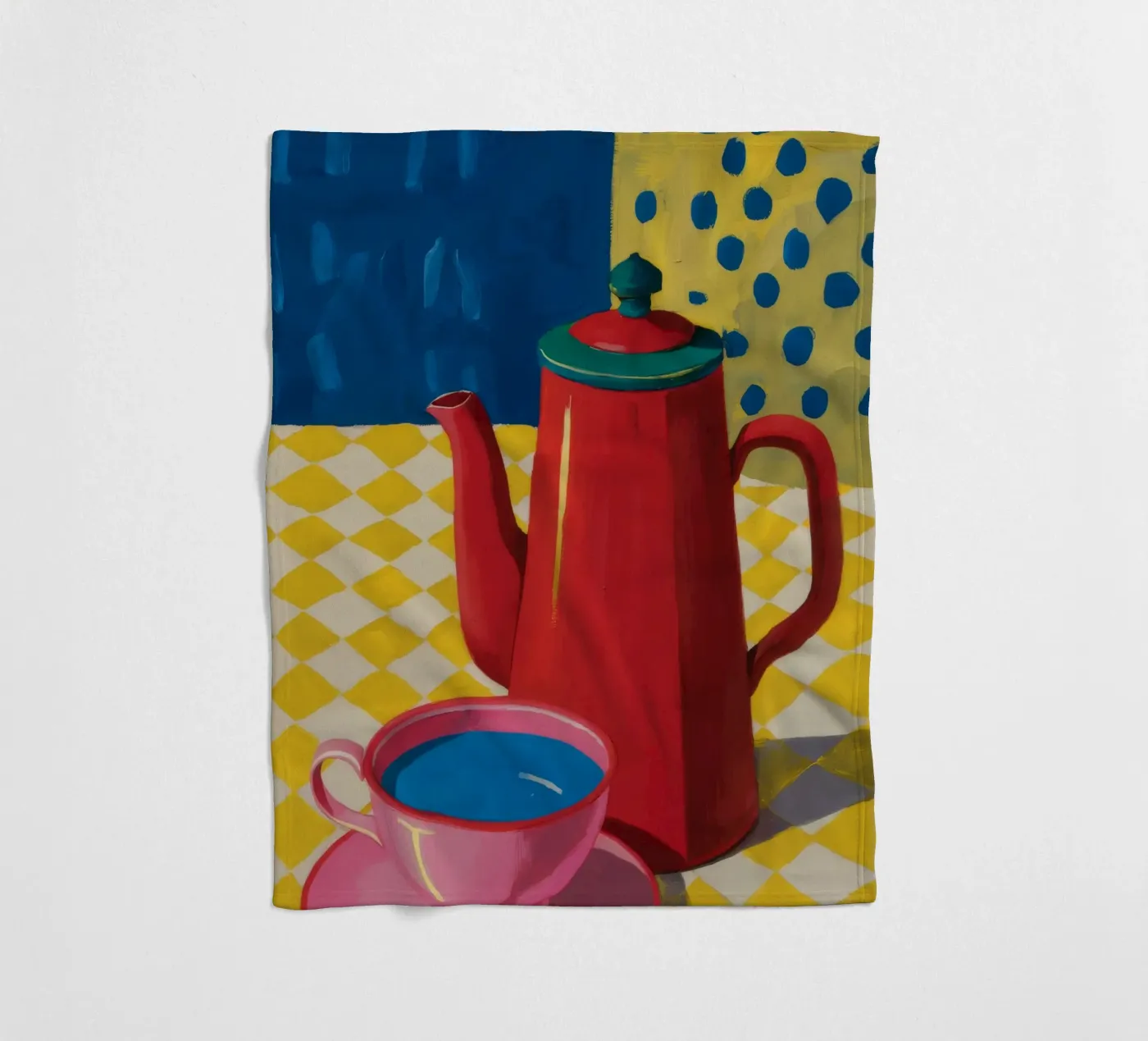 Ruby Coffee Moment fleecedeken van Dawn Light