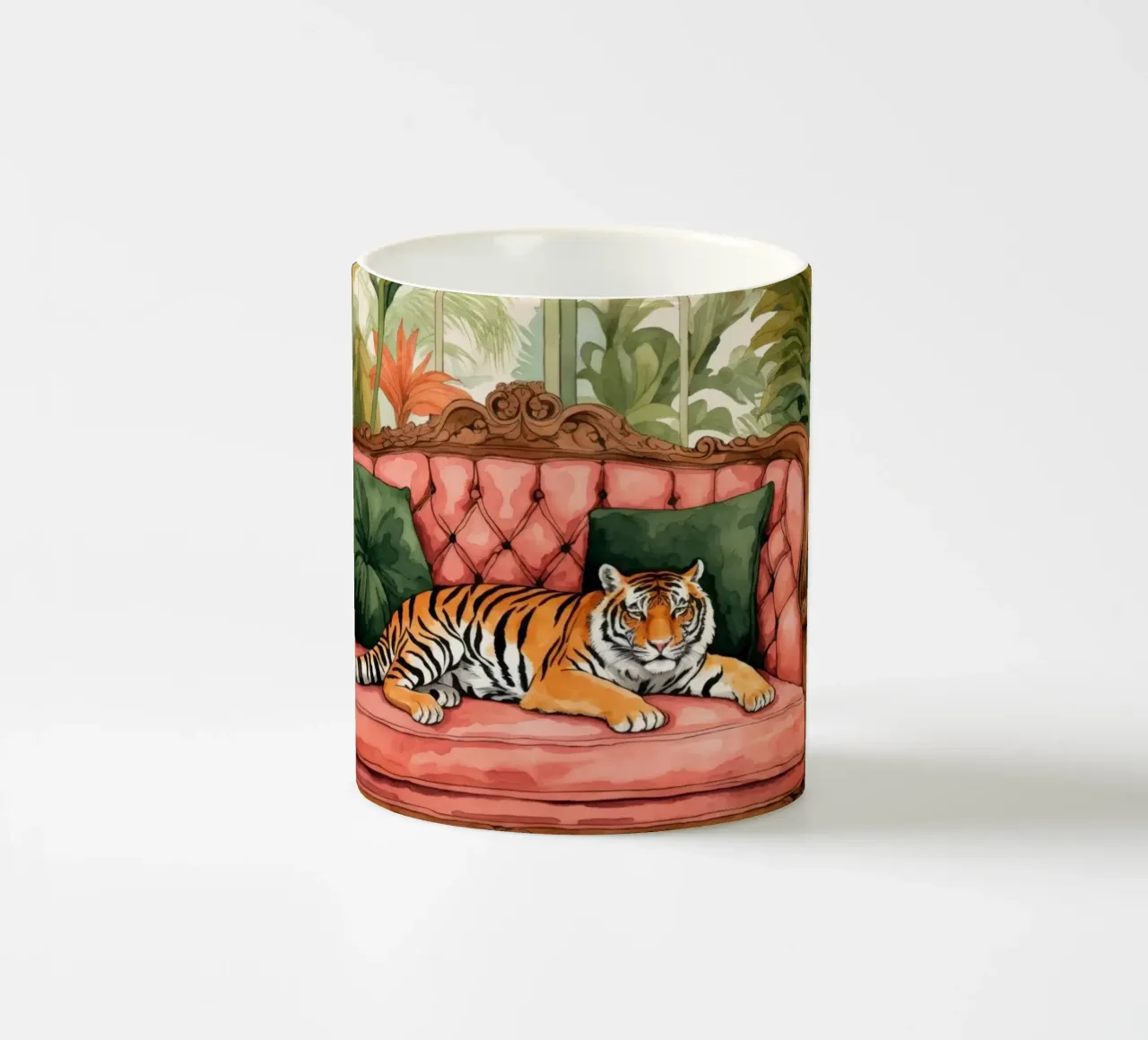 Lazy Tiger Jungle Lounge tazza in ceramica da Andrea Haase Modern Home