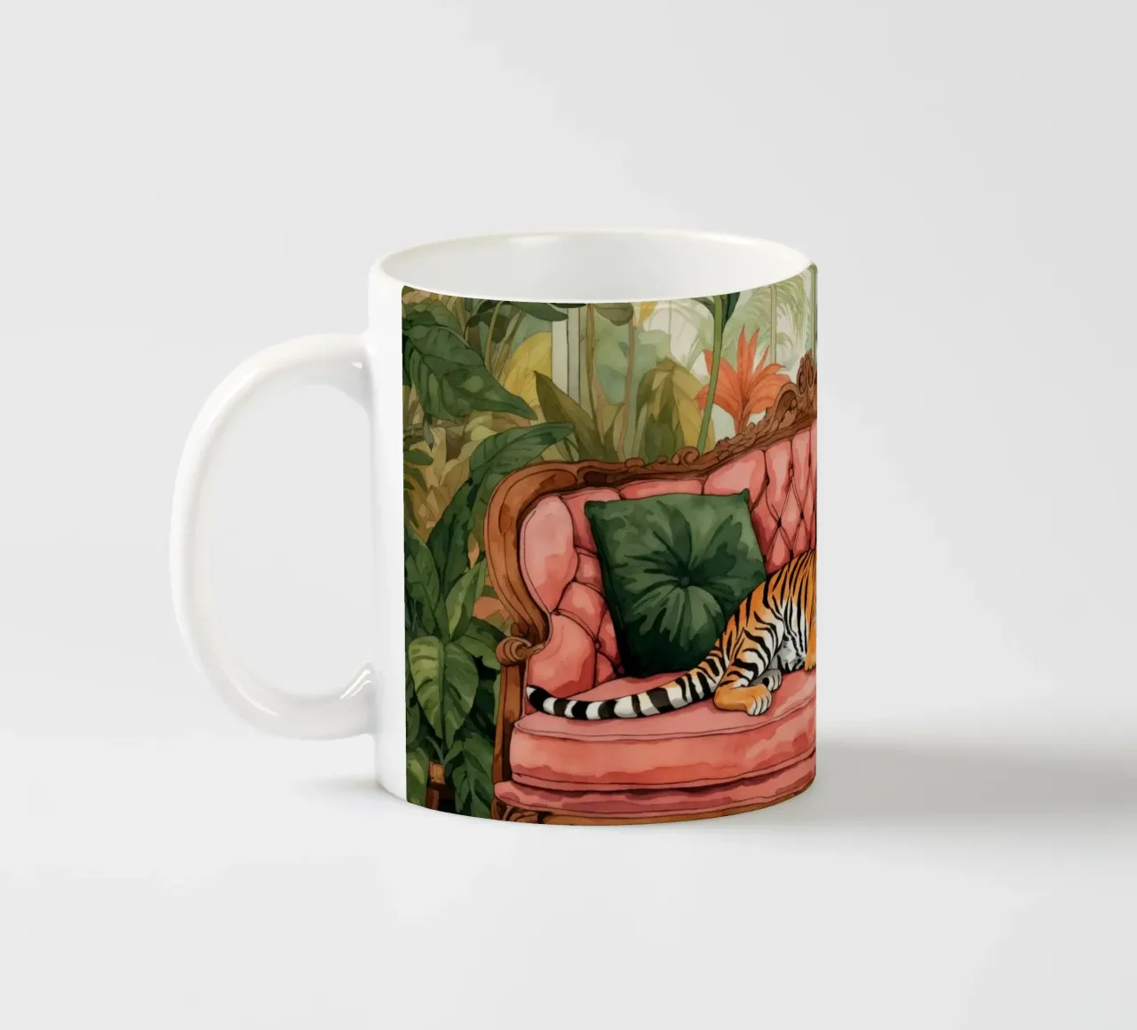Lazy Tiger Jungle Lounge tazza in ceramica da Andrea Haase Modern Home