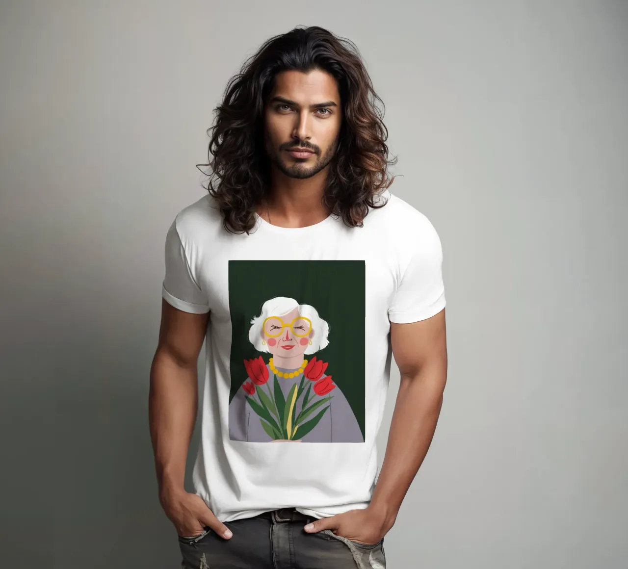 Tulipano senza età Grace t-shirt da Haven Fantasy