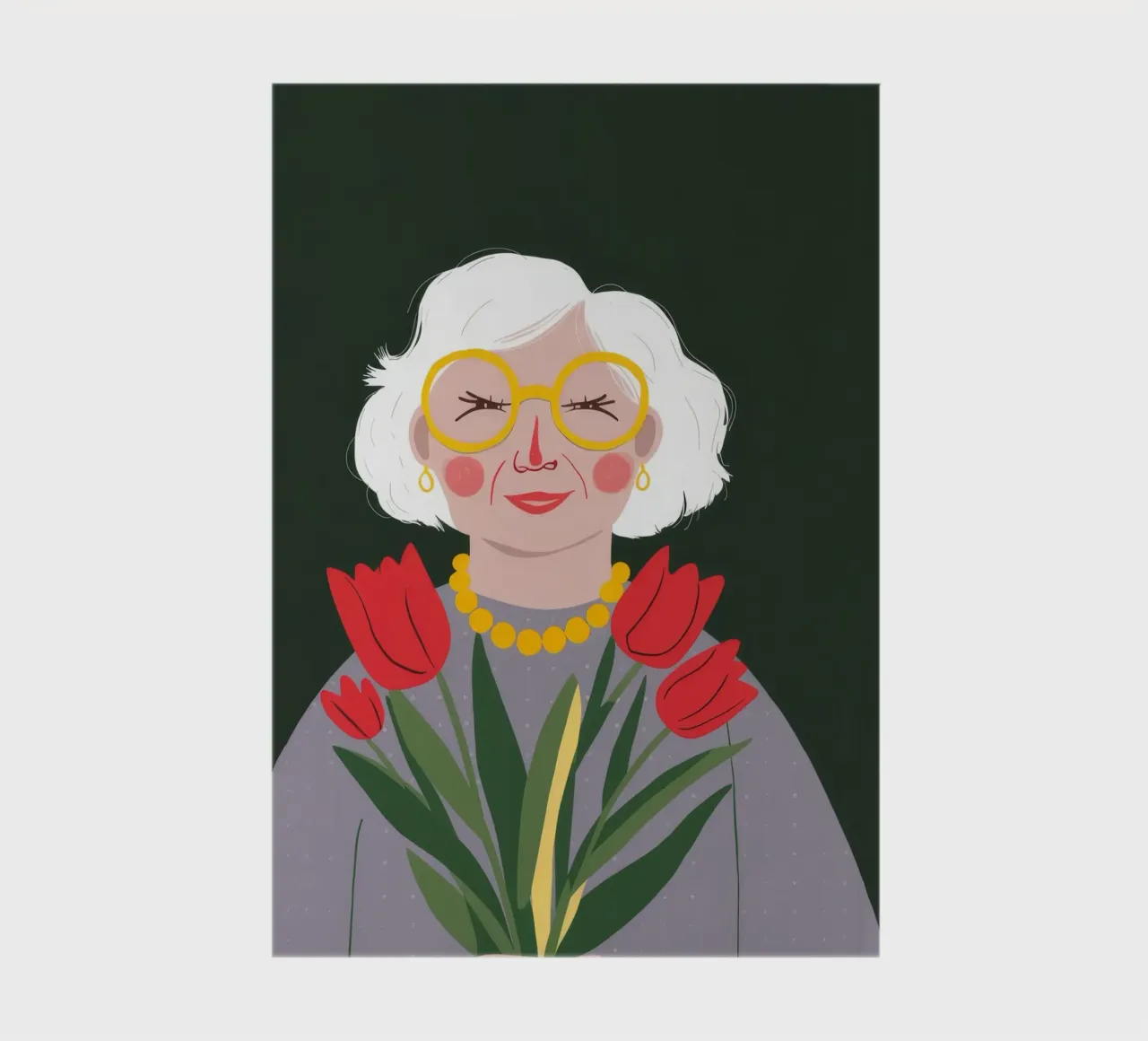 Ageless Tulip Grace notebook by Haven Fantasy