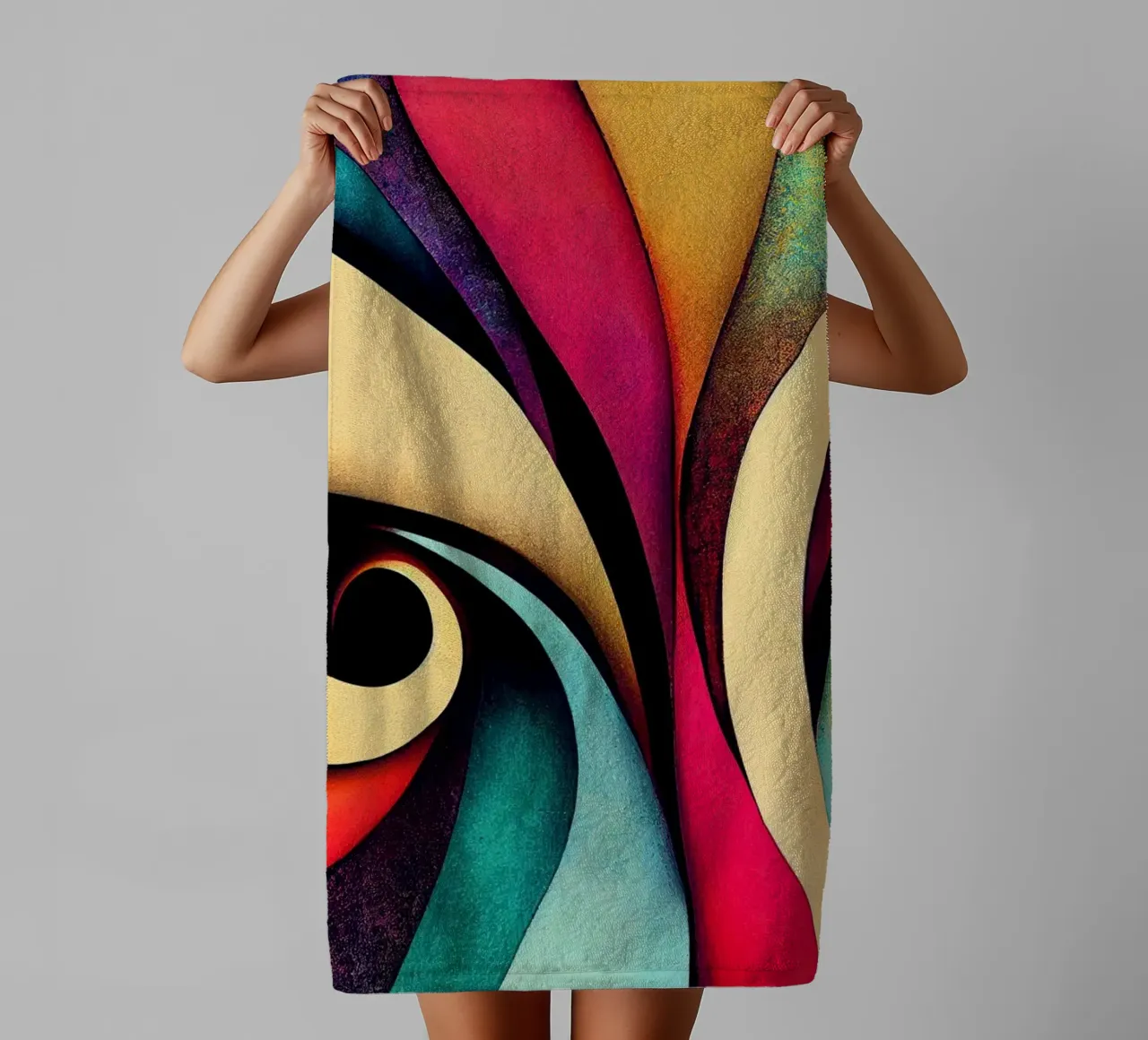Art mural d'Imagine serviette de bain de Imagine