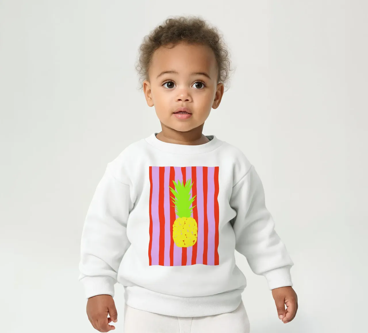 fresh ananas. felpa neonato da FRICKE DESIGN
