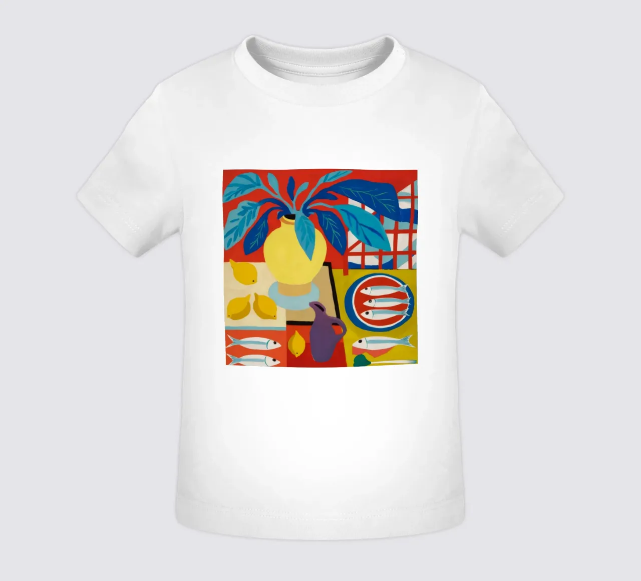 Pesce al limone maglietta neonato da Dawn Light
