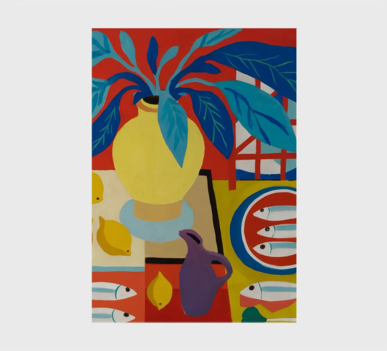 Lemon Fish Feast notebook by Dawn Light