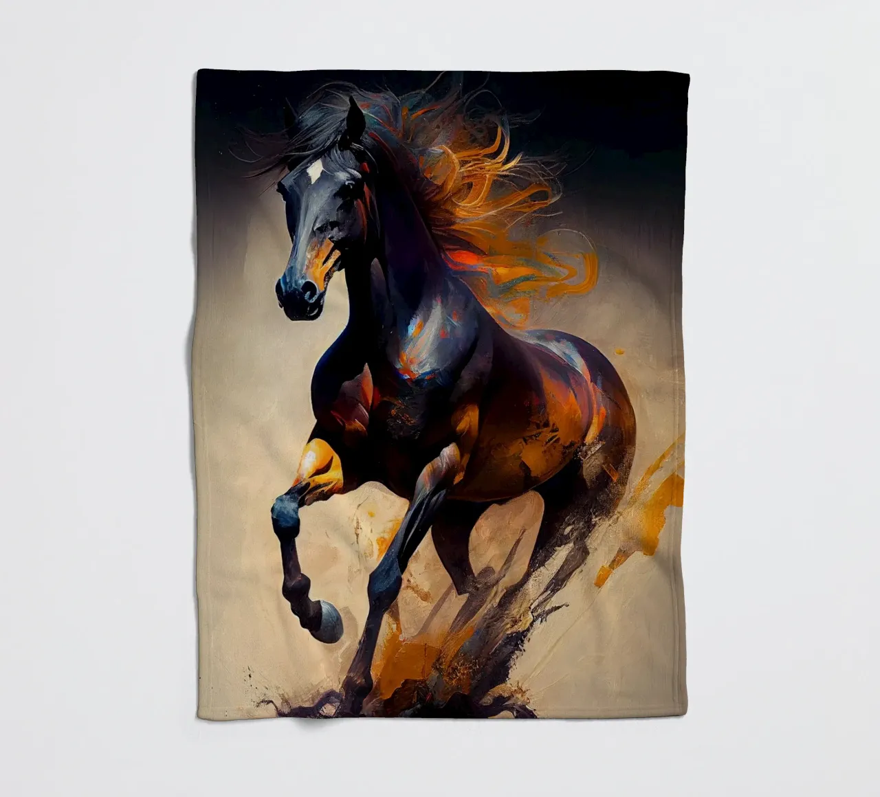 Wall-art by Imagine fleece blanket by Imagine