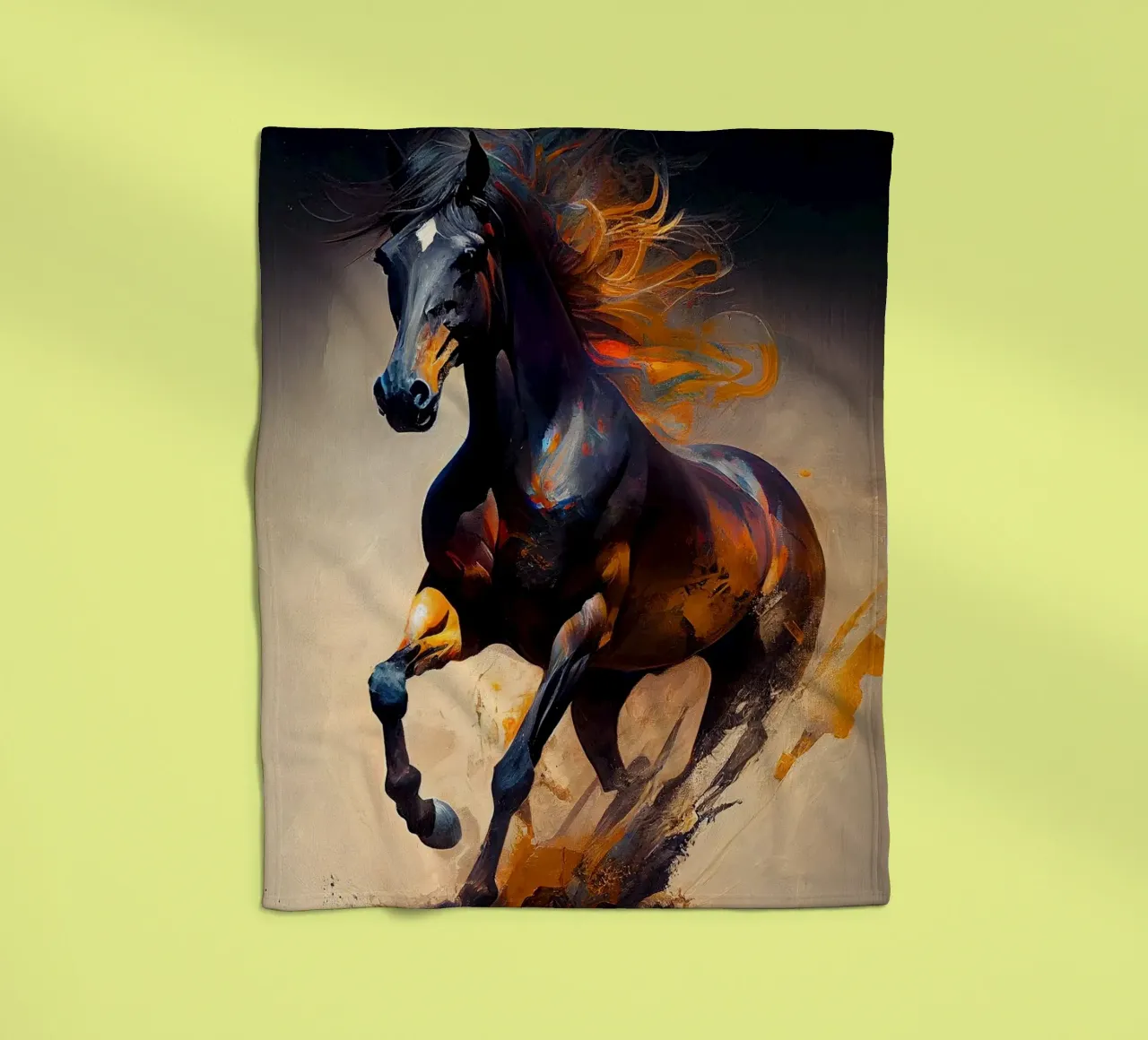 Wall-art by Imagine fleece blanket by Imagine