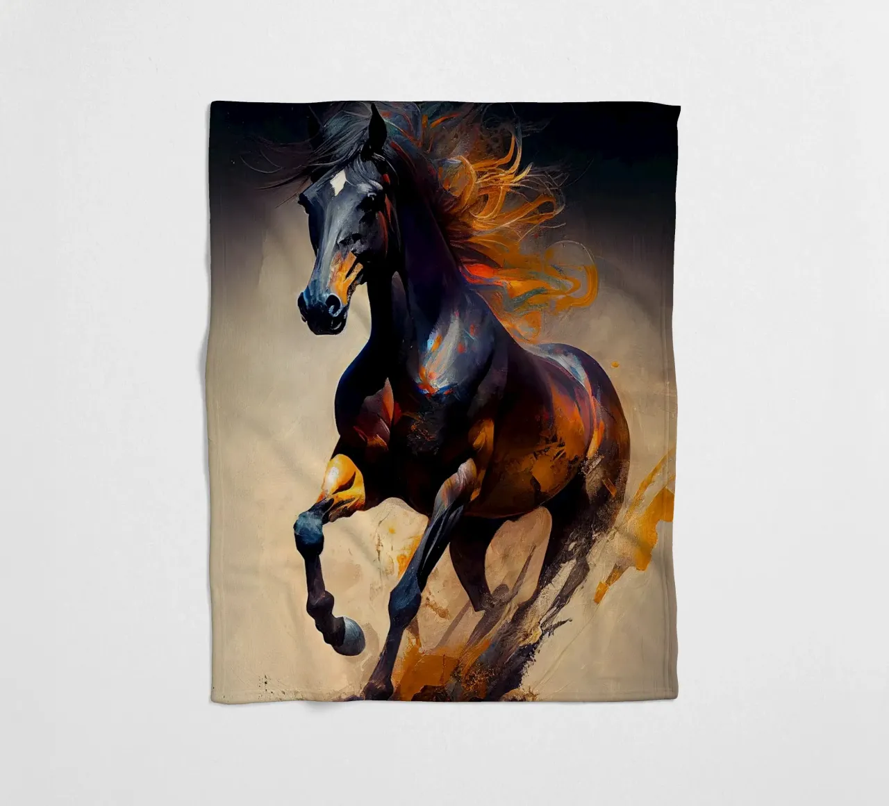 Wall-art by Imagine fleece blanket by Imagine