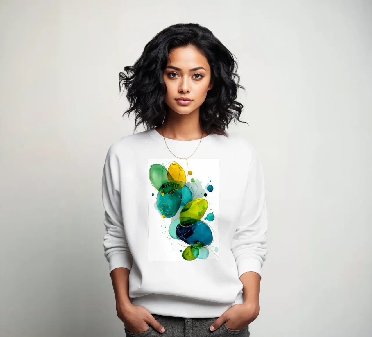 Astrazione n. 4 felpa da Justyna Jaszke JBJart