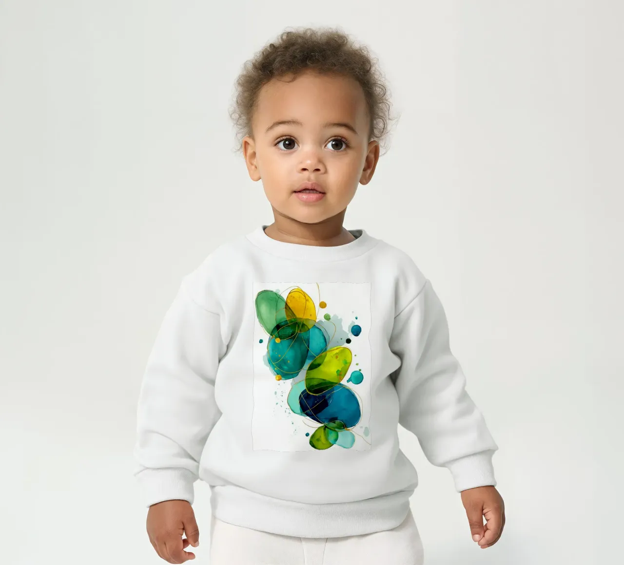 Astrazione n. 4 felpa neonato da Justyna Jaszke JBJart