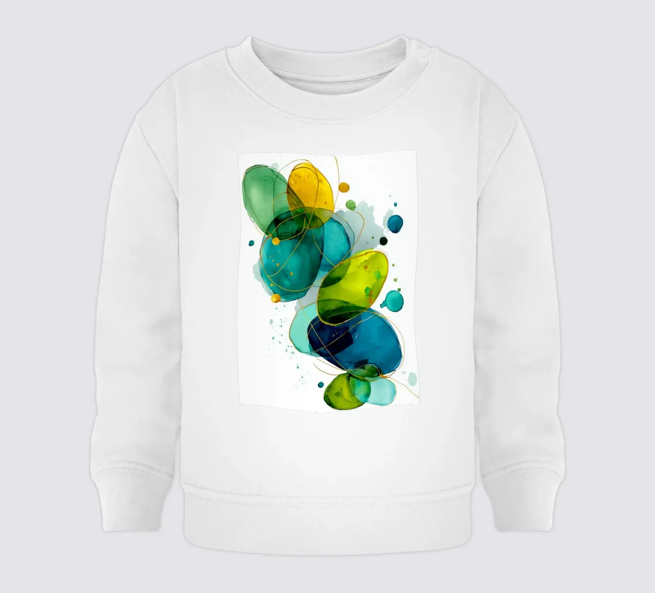 Astrazione n. 4 felpa neonato da Justyna Jaszke JBJart