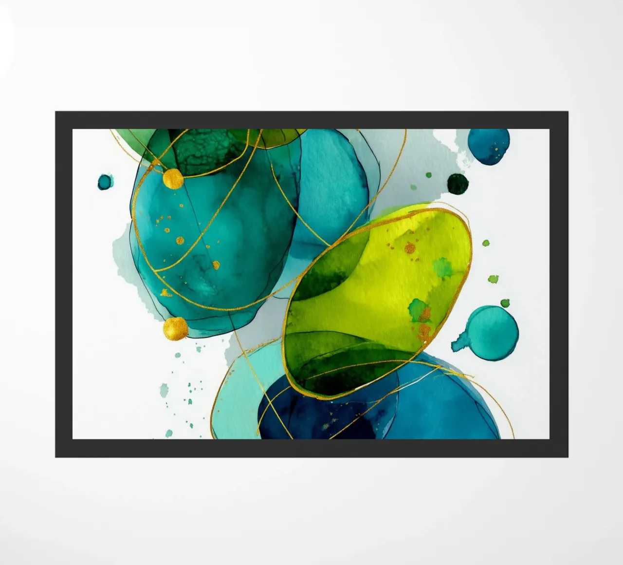 Abstracción nº 4 felpudo de Justyna Jaszke JBJart
