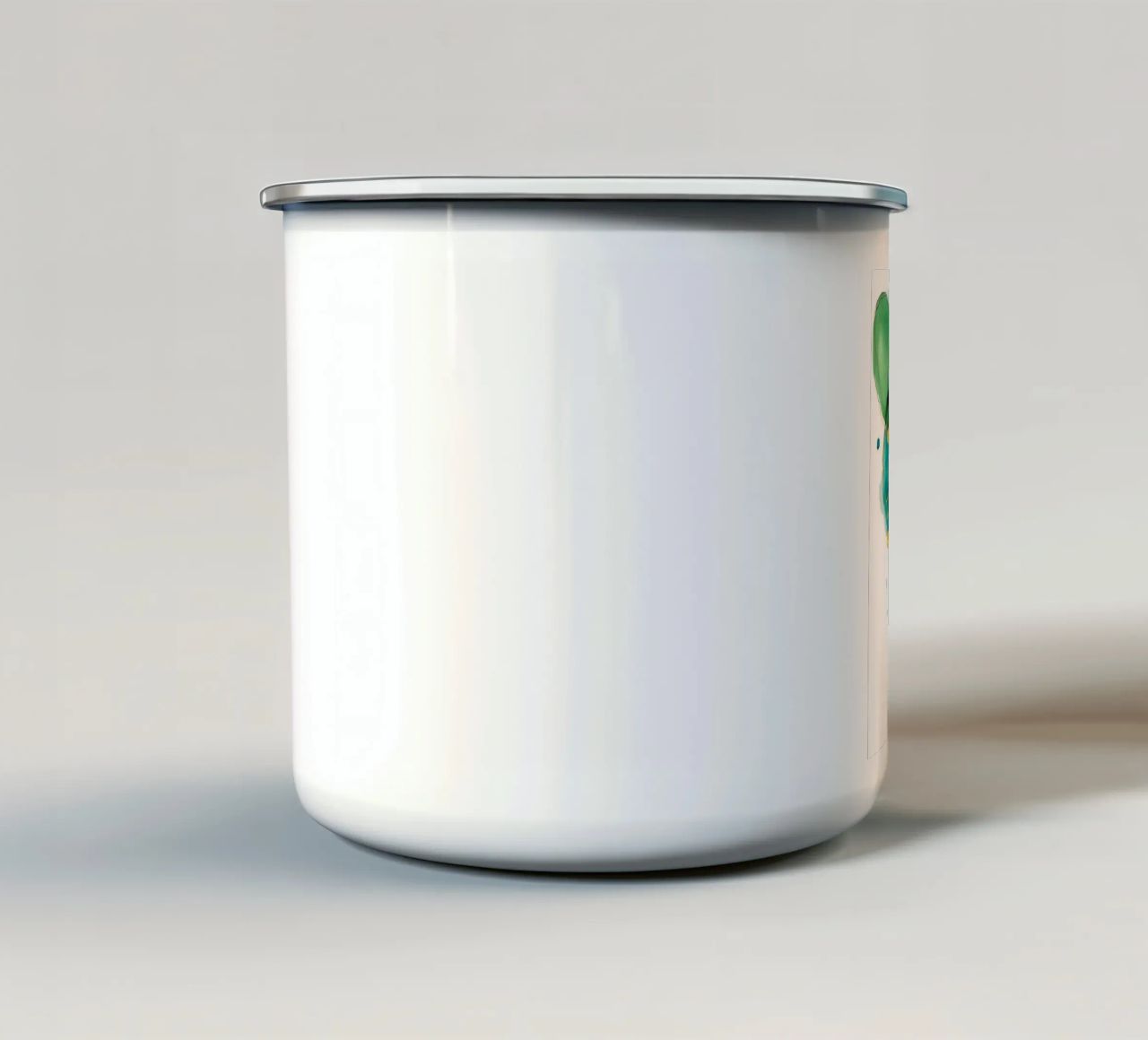Astrazione n. 4 tazza in smalto da Justyna Jaszke JBJart