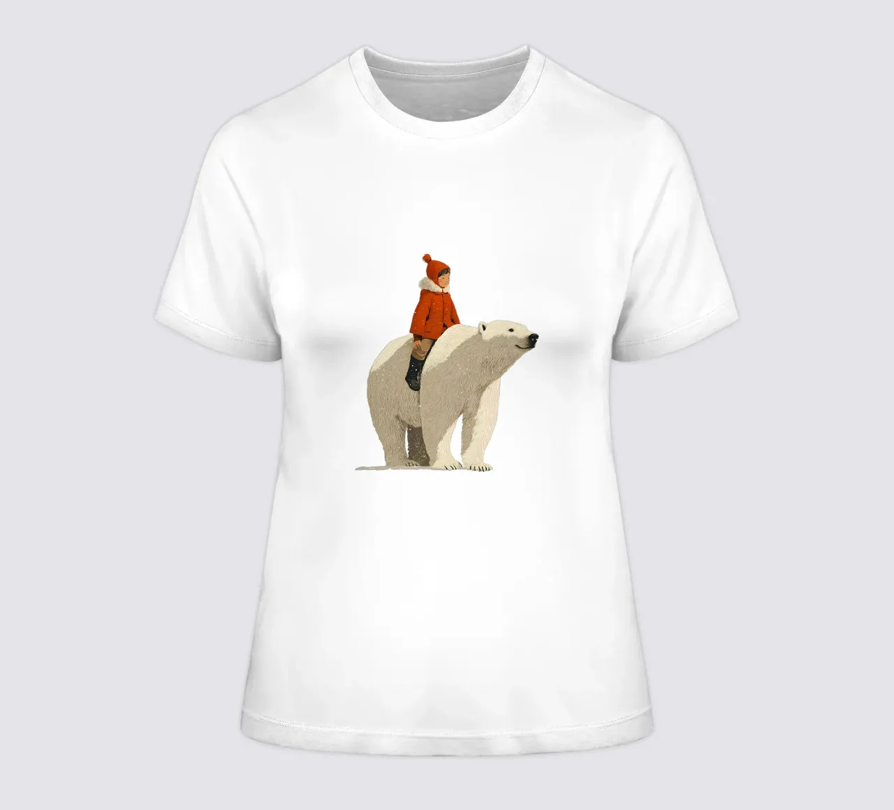 Fuerte como un oso, libre como un niño camiseta de mujer de Fearless Friends