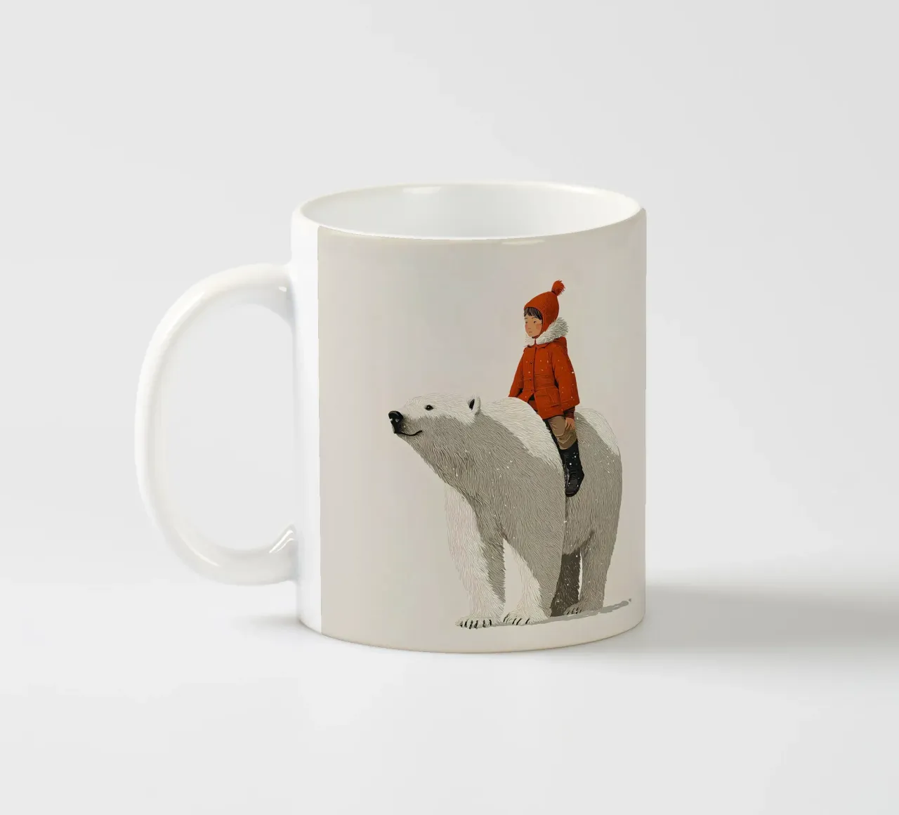 Forte come un orso, libero come un bambino tazza in ceramica da Fearless Friends
