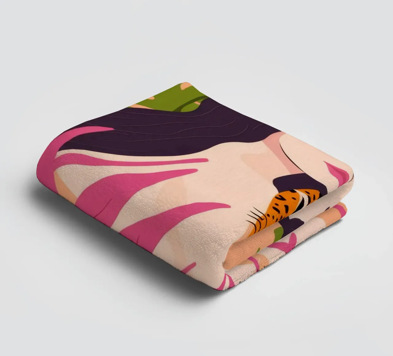 Leopard Dschungel Traum Handtuch von Haven Fantasy