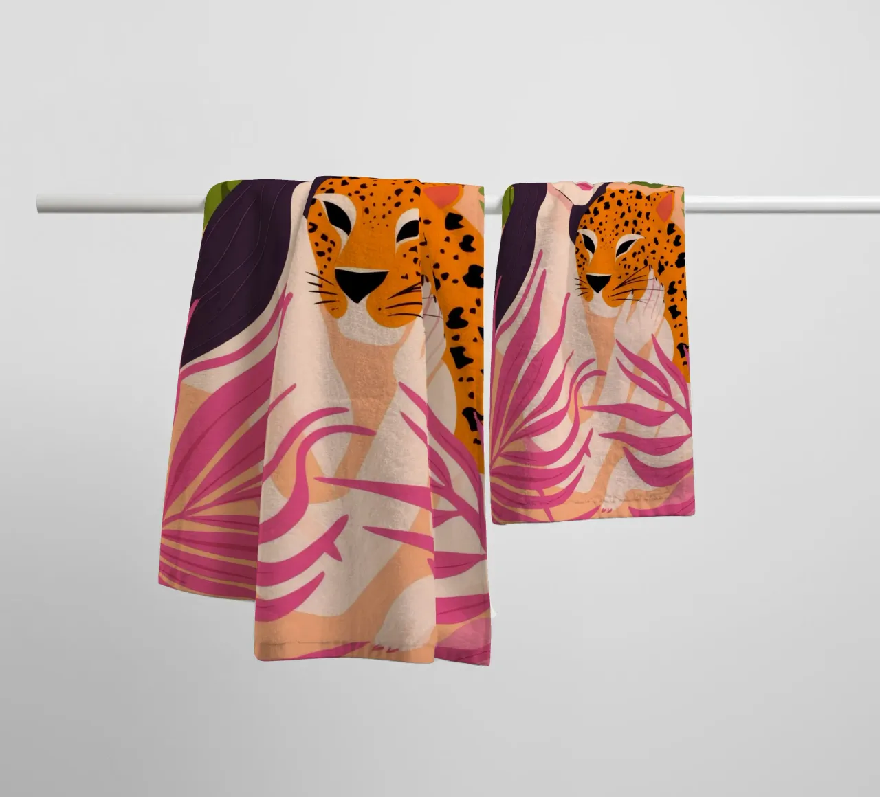 Leopard Dschungel Traum Handtuch von Haven Fantasy