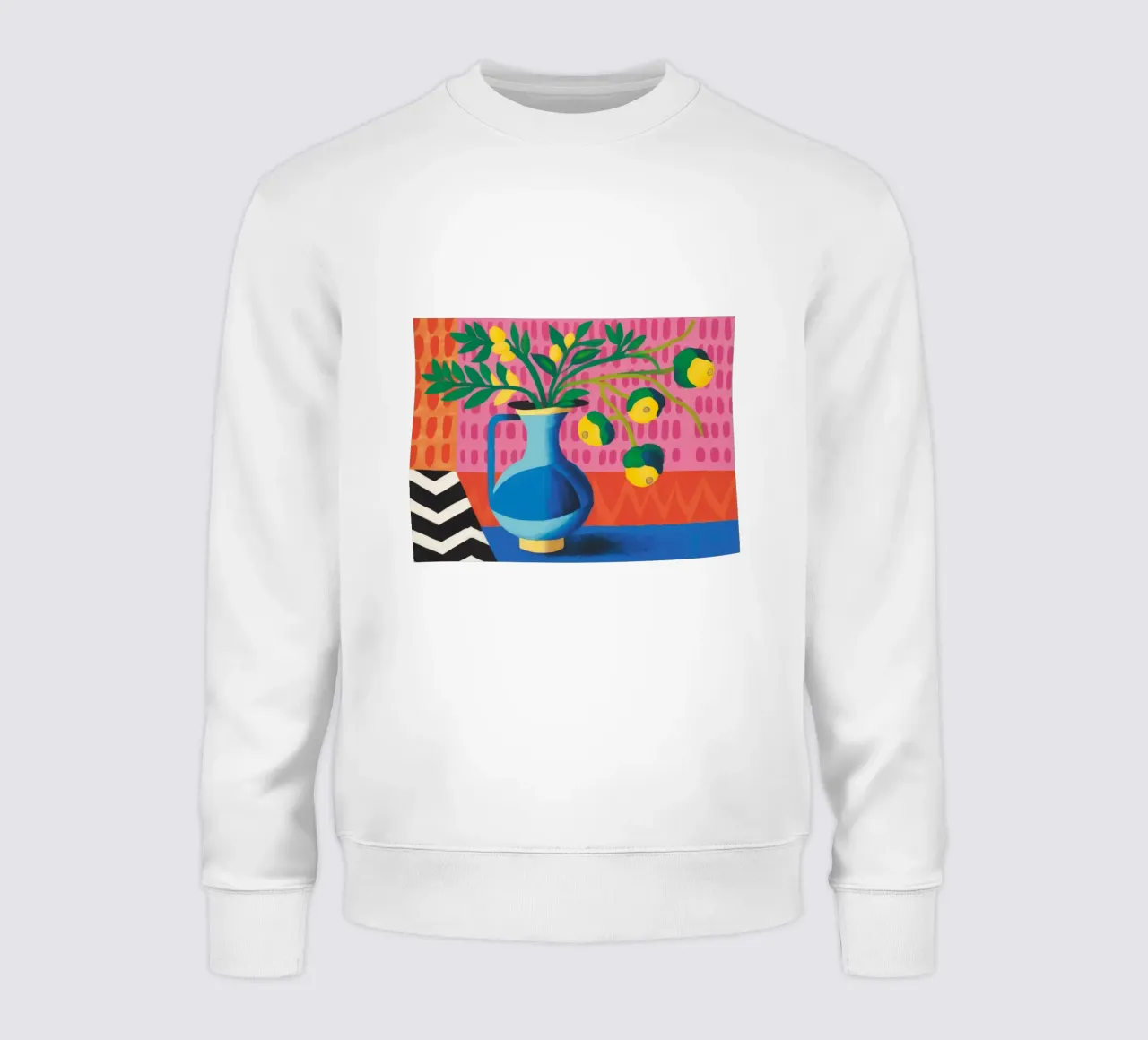 Zig Zag Bloom felpa da Dawn Light