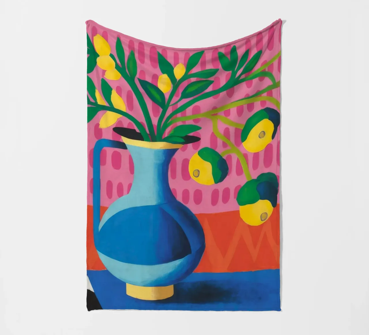 Zig Zag Bloom coperta in pile da Dawn Light