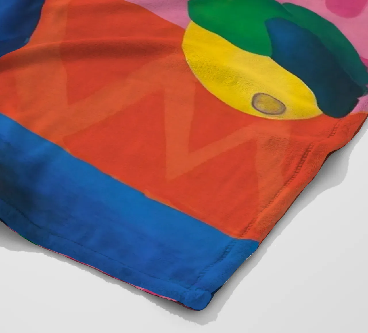 Zig Zag Bloom coperta in pile da Dawn Light