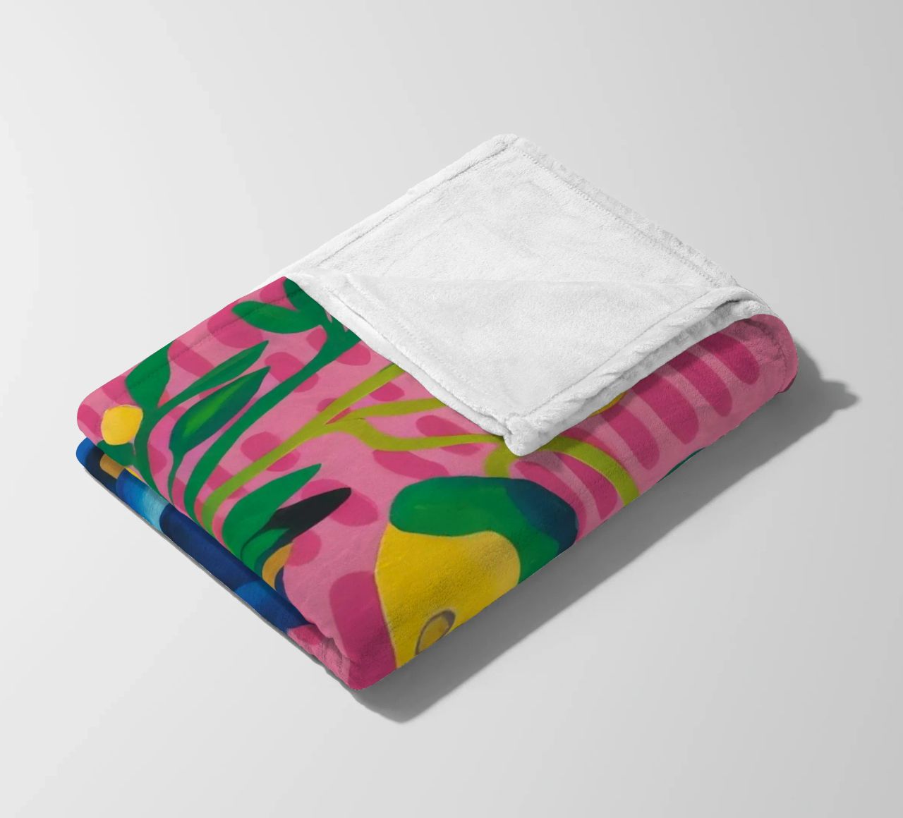 Zig Zag Bloom coperta in pile da Dawn Light