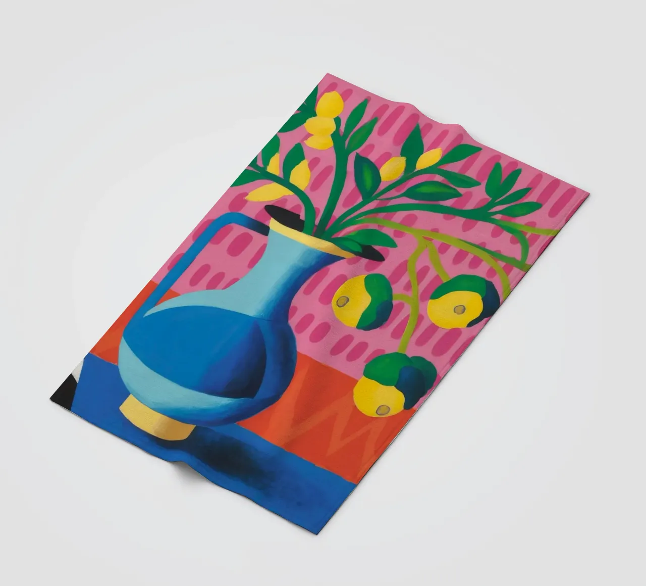 Zig Zag Bloom coperta in pile da Dawn Light