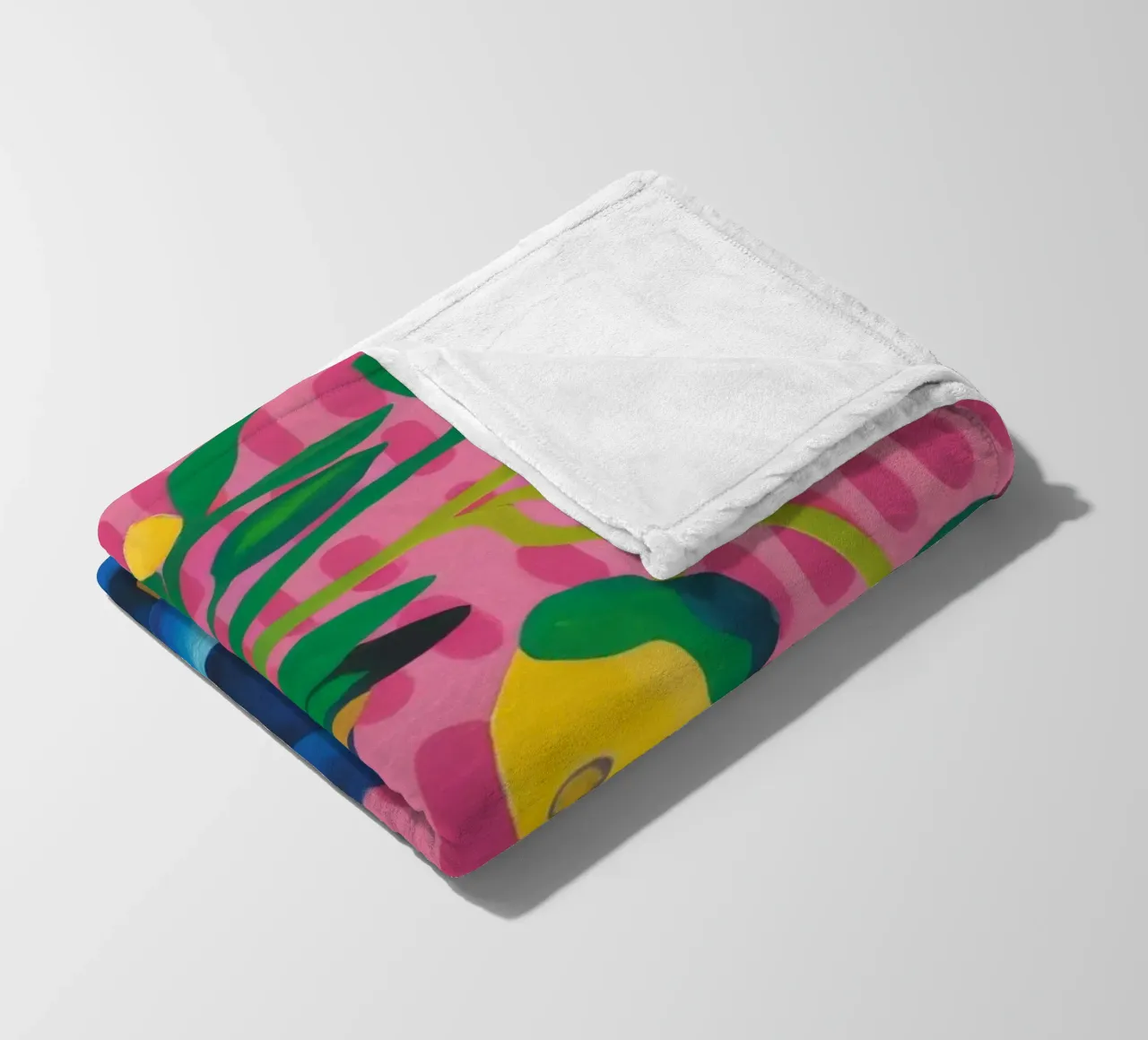 Zig Zag Bloom coperta in pile da Dawn Light