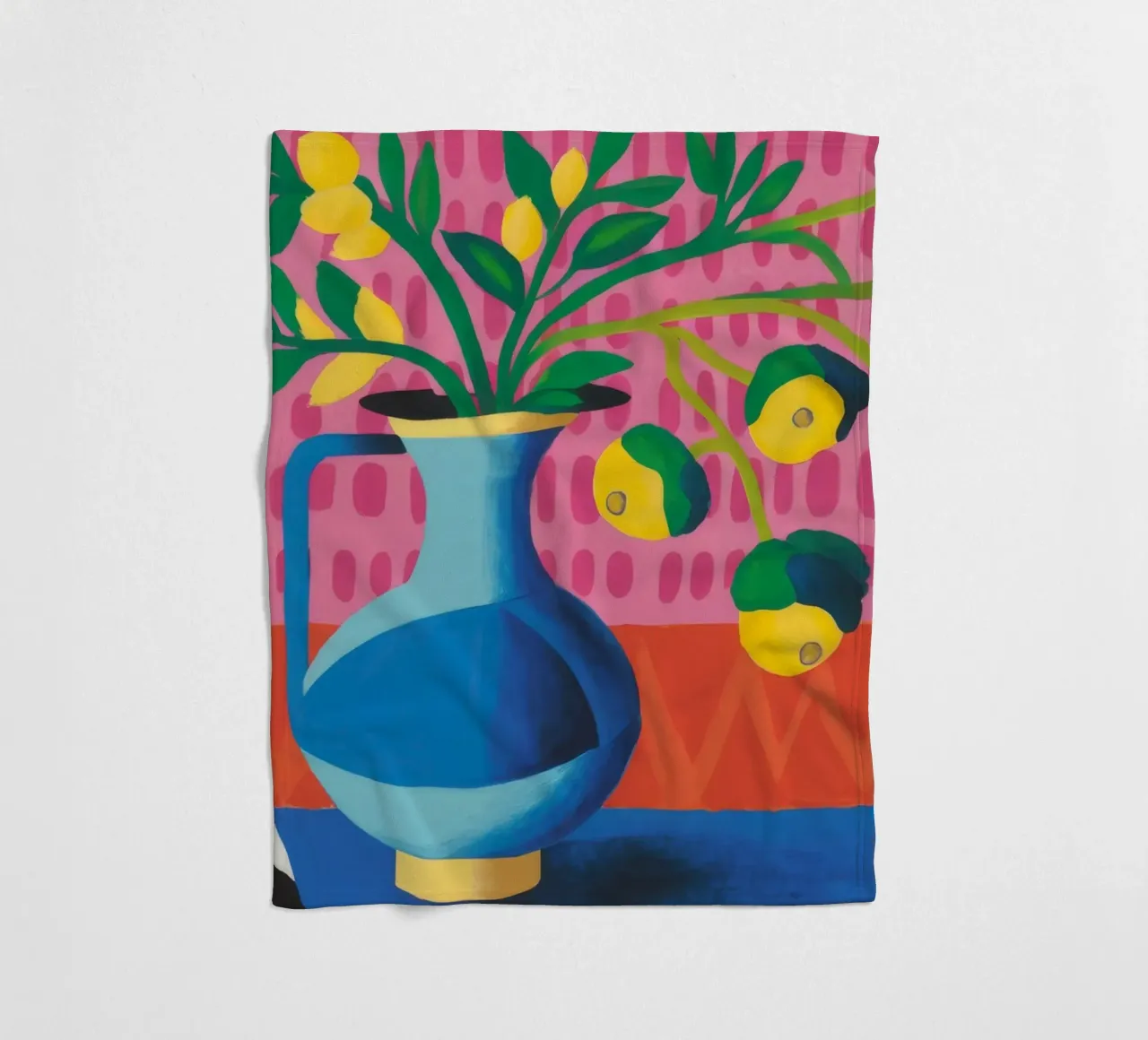 Zig Zag Bloom coperta in pile da Dawn Light