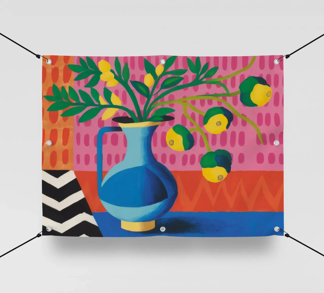 Zig Zag Bloom telo in pvc da Dawn Light