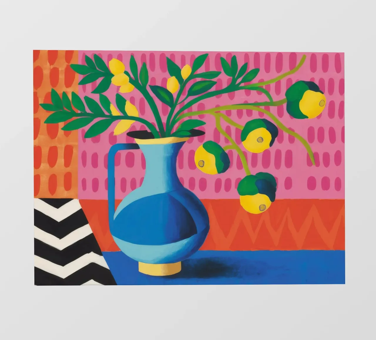 Zig Zag Bloom telo in pvc da Dawn Light