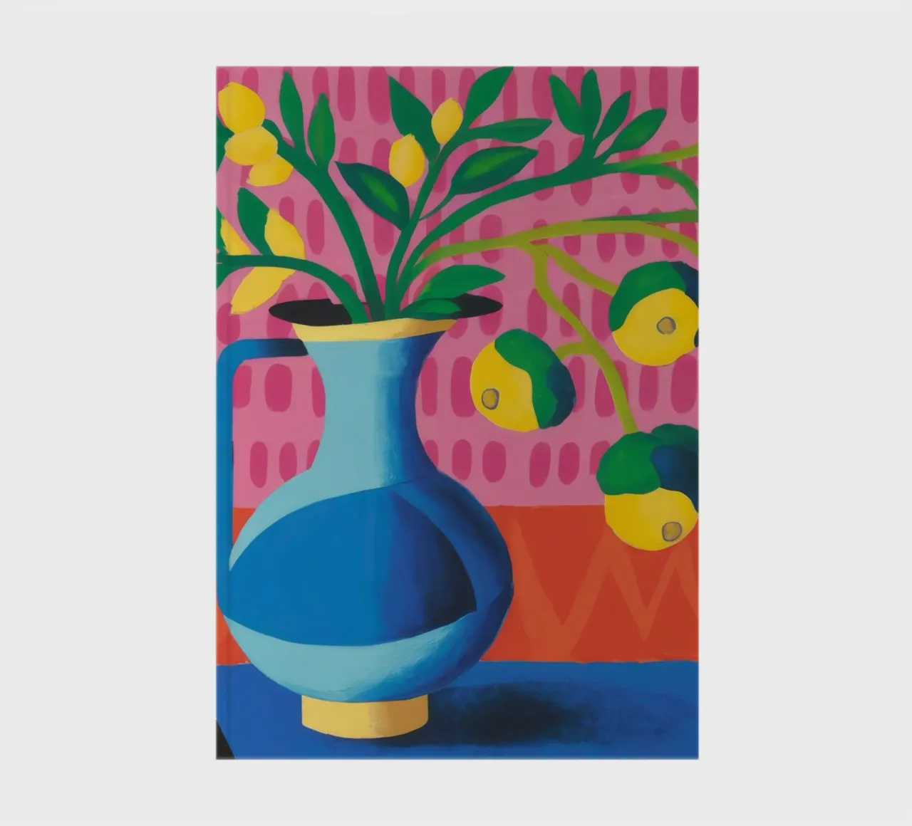 Zig Zag Bloom notebook by Dawn Light